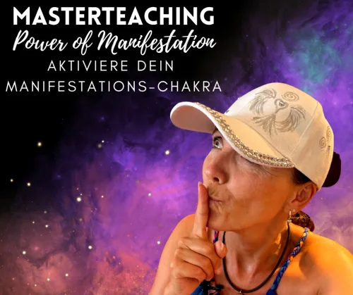 Kurs-Preview Masterteaching Power of Manifestation mit Portrait Mann in Kappe