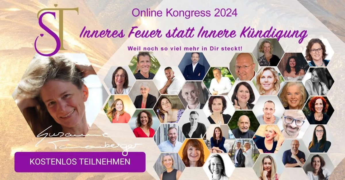 Masterteaching Sichtbarkeit – Videokurs für mehr Reichweite 3 Online-Kongress-Banner Inneres Feuer statt Innere Kündigung 2024 mit 40+ Speakern