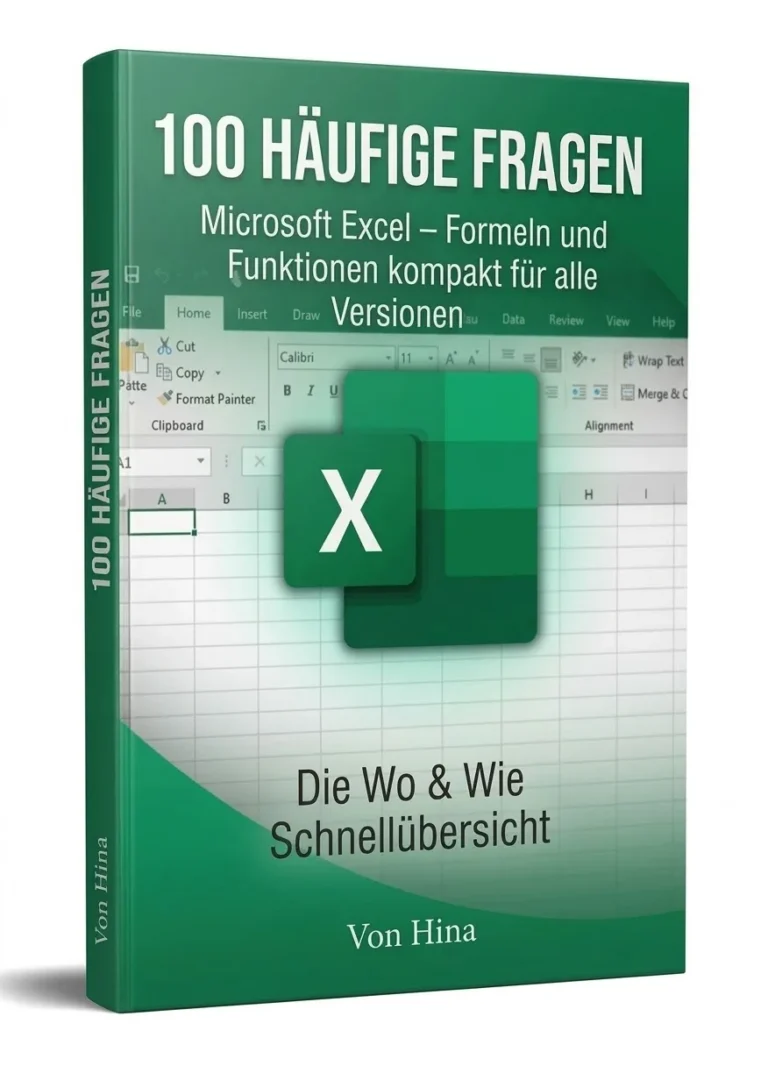 Microsoft Excel – E-Book zur Tabellenkalkulation