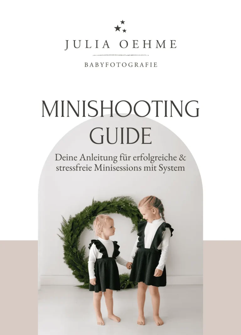 Minishooting Guide – E-Book für Fotografen von Julia Oehme