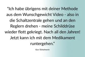 Mit Mindset und Klopfen zur Wunschfigur – Videokurs zum Abnehmen 9 Kundenstimme zur Methode von Kerstin Bachmeier mit Gewichtsabnahme und Schaltzzentrale
