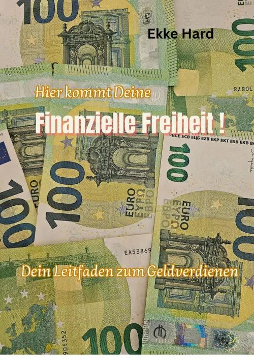 Hero-Banner mit Euro-Geldscheinen, Text „Finanzielle Freiheit