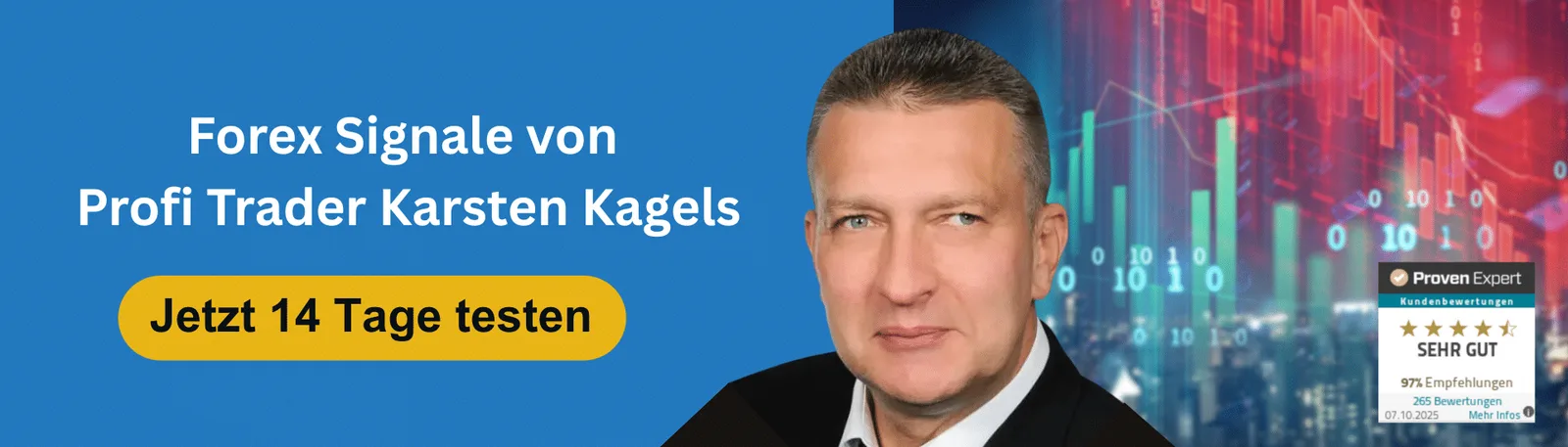 Forex Signale von Profi-Trader Karsten Kagels, 14 Tage testen