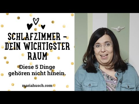 Video zum Thema Schlafzimmerordnung und Einrichtung