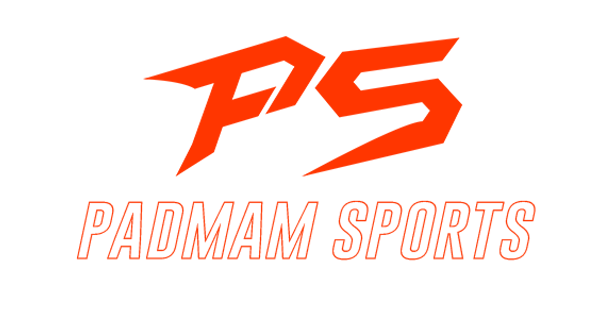 PADMAM Sports Logo mit rotem PS-Schriftzug und Firmennamen