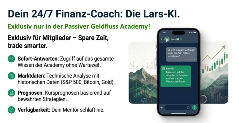 Passiver Geldfluss Academy – Kursmitgliedschaft zu Geldanlage