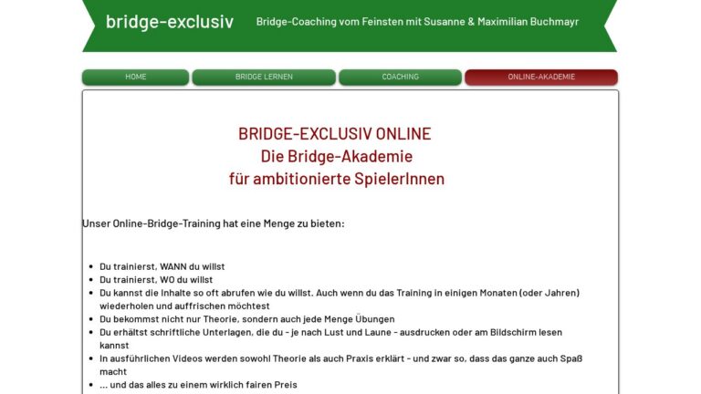 Pläne schmieden – Bridge-Kurs zur Spielplanung von Maximilian Buchmayr