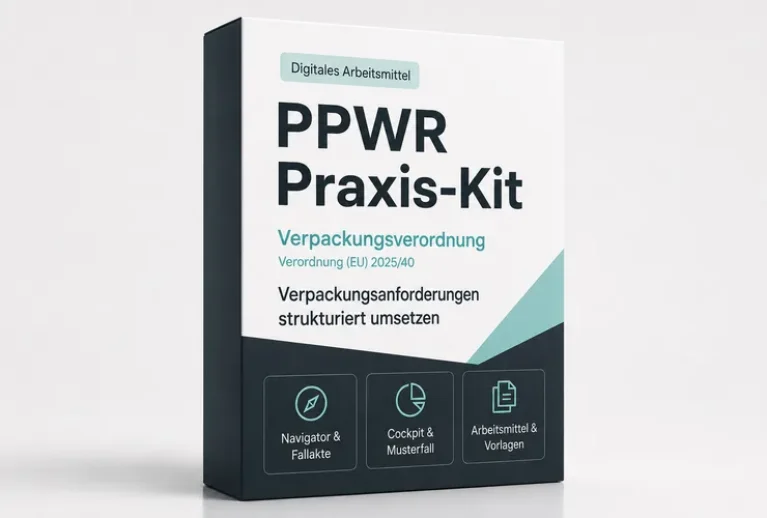 PPWR Verpackungs-Compliance Praxis-Kit von Sonja Kunkel-Zhao