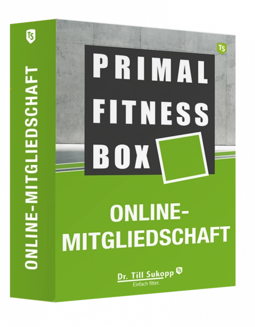 Produktabbildung Primal Fitness Box Online-Mitgliedschaft Kurs-Box von Dr. Till Sukopp