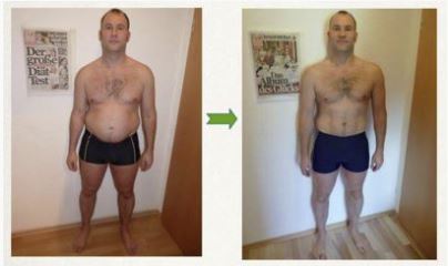 Vorher-Nachher Transformation: Marco Neumann zeigt sichtbaren Muskelaufbau und Fettabbau im Oberkörper