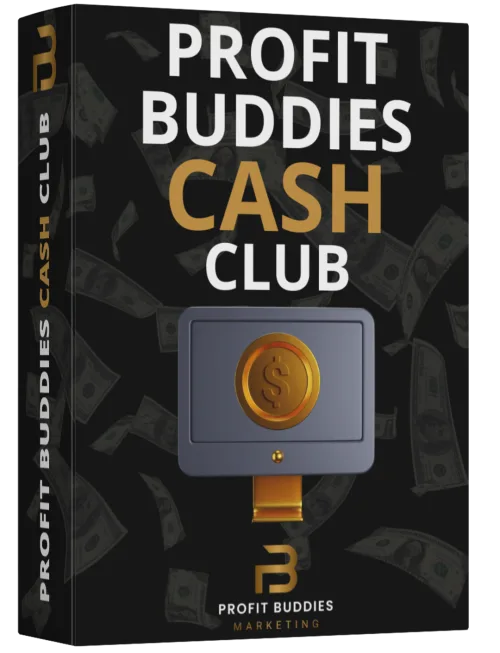 Produktbox Profit Buddies Cash Club mit Geldbörsen-Symbol im kleineren Format