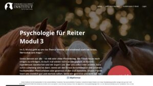 Psychologie für Reiter – Modul 3 – Ansicht der Verkaufsseite