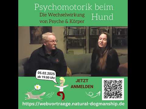 Videostandbild mit Jan und Dominique im Gespräch, Ankündigung Webvortrag 05.02.2025
