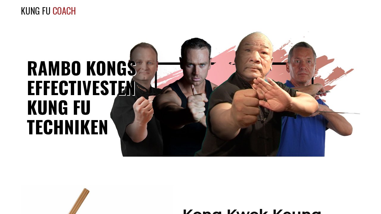 Rambo Kongs Zero / One Methode – Ansicht der Verkaufsseite
