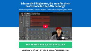 Rap Mixing Kurs – Ansicht der Verkaufsseite