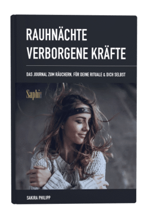 Cover Rauhnächte - Verborgene Kräfte Journal von Sakira Philipp