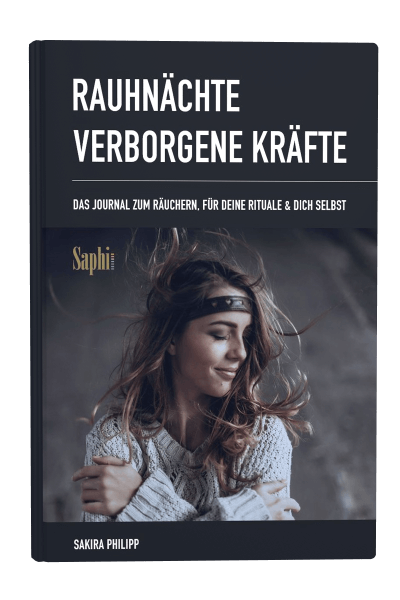 Cover Rauhnächte - Verborgene Kräfte Journal von Sakira Philipp