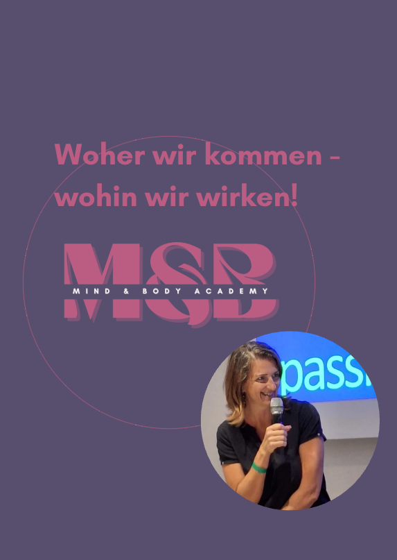 Silvia Wessely Portrait mit MSD Mind & Body Academy Logo und Kurs-Claim