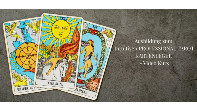Rider-Waite-Tarot-Ausbildung – Professionell Karten legen
