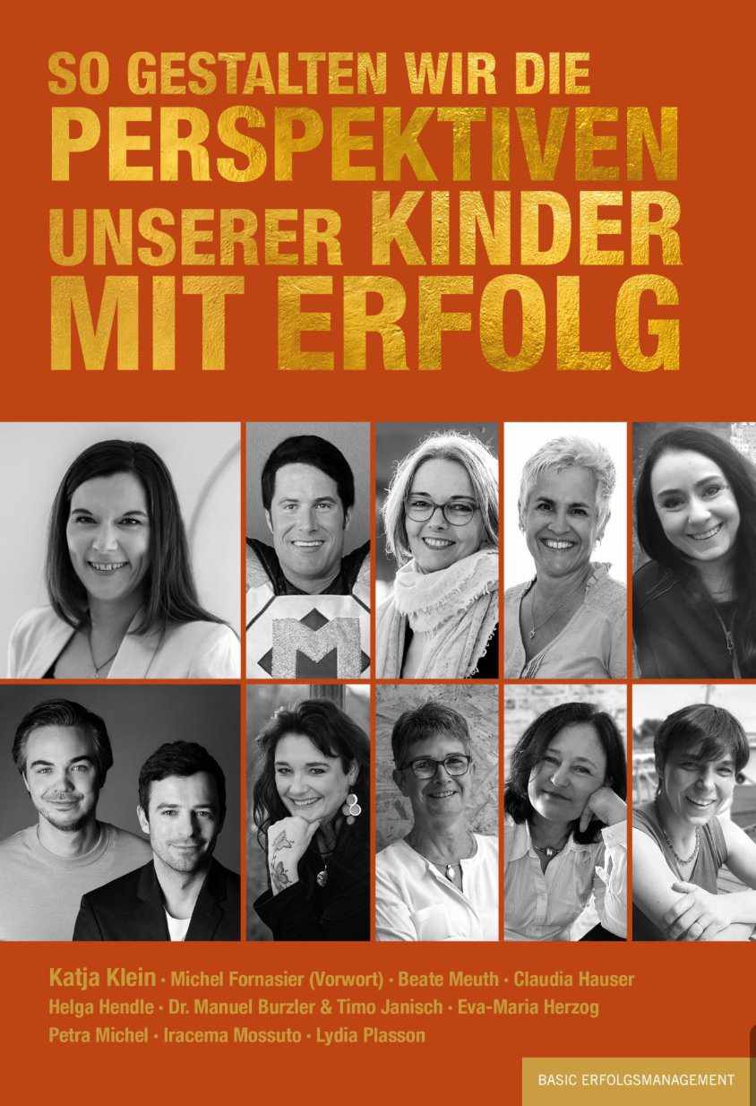 Buchcover "So gestalten wir die Perspektiven unserer Kinder mit Erfolg" mit Autorenfotos