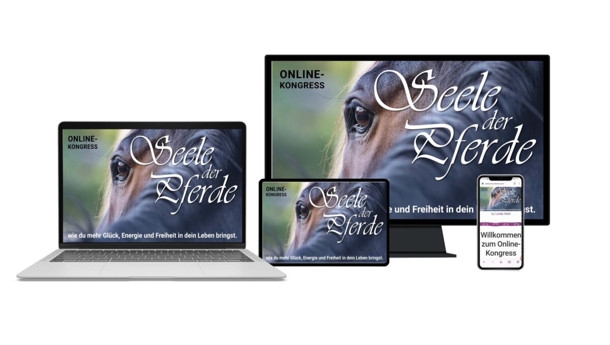 Mockup Kongresspaket mit Laptop, Tablet, Monitor und Smartphone-Ansicht