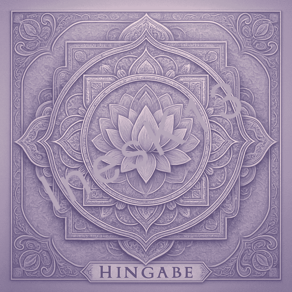 Seelenlichtcode Gottvertrauen – E-Book mit Mandala & Ritualen 1 Seelenlichtcode Hingabe: Lila Mandala mit Lotus-Blüte und ornamentaler Rahmung