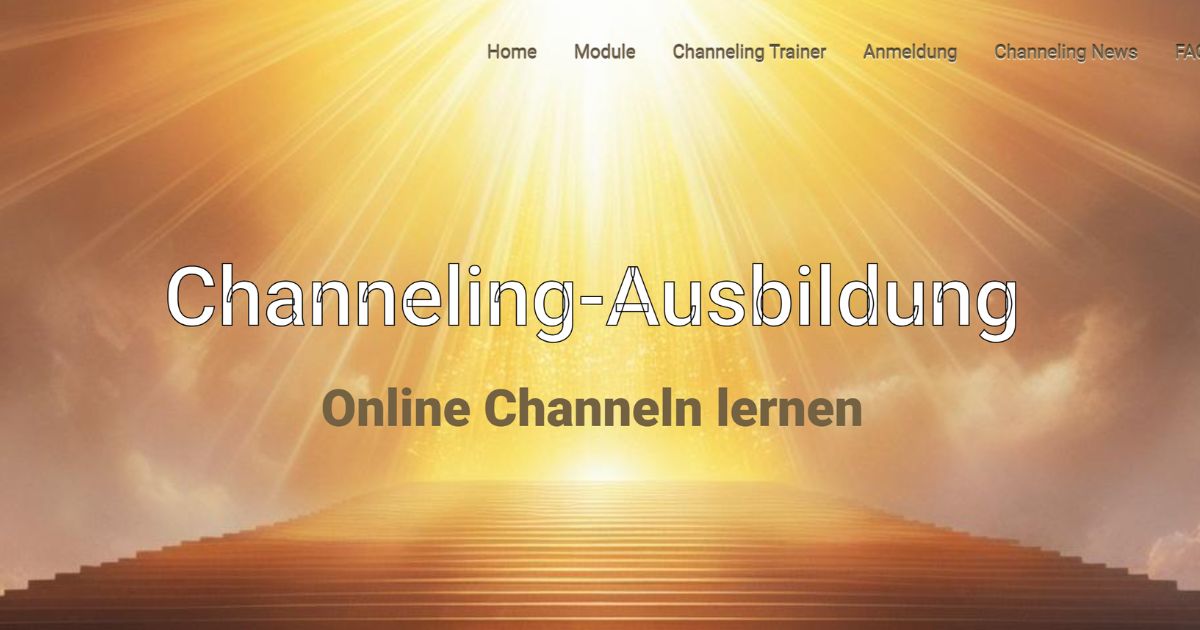 Channeling-Ausbildung, Spiritualität entwickeln mit Sabrina Albrecht