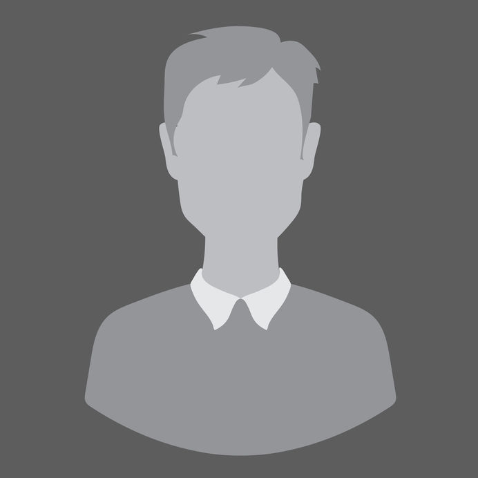 Platzhaltergrafik männliches Profilbild in Grautönen ohne Gesicht