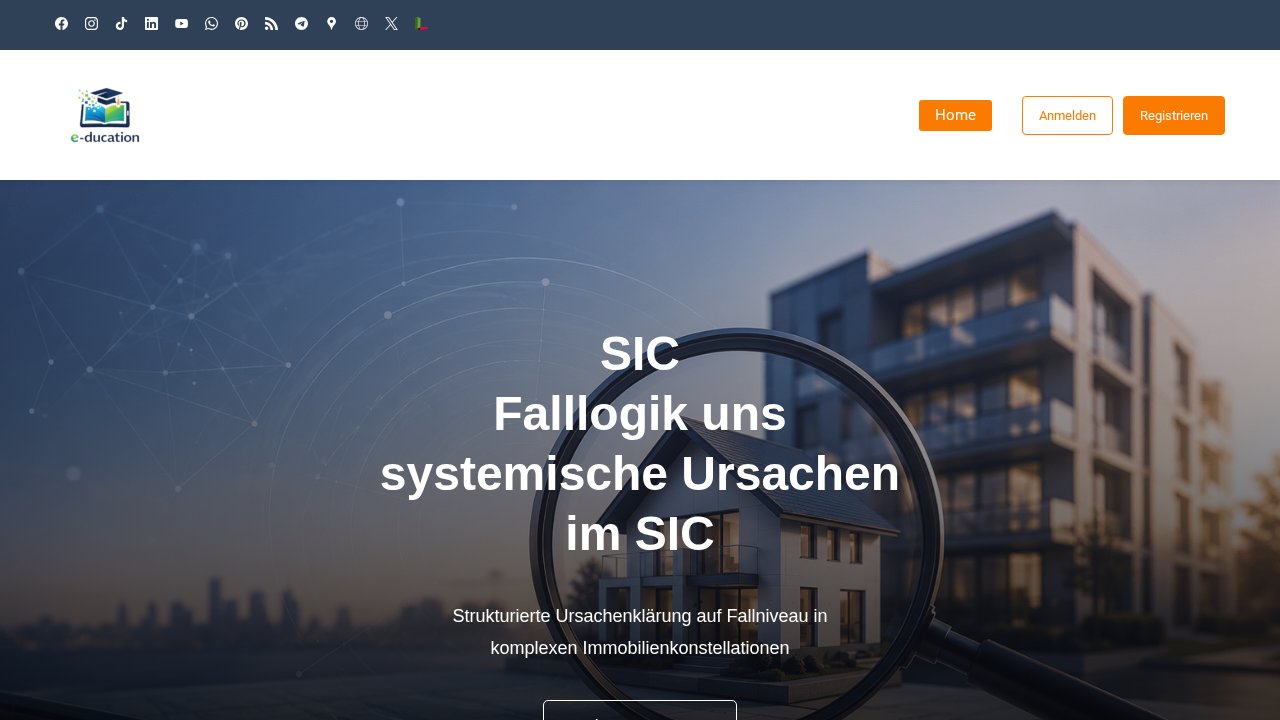 SIC – P3 – Falllogik und systemische Ursachenanalyse im SIC – Ansicht der Verkaufsseite
