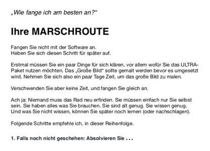 Anleitung zur Marschroute für Silent Subliminals mit Startanweisungen