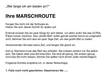 Anleitung zur Marschroute für Silent Subliminals mit Startanweisungen