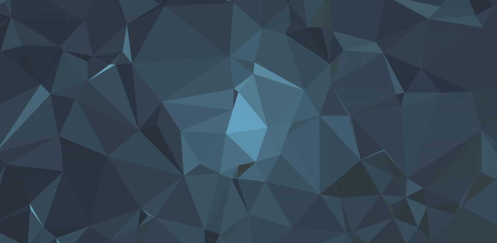 Abstrakte geometrische Dreiecke in Blau- und Grautönen