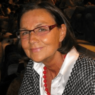 Porträt von Bruni mit Brille, Blazer, professionelle Aufnahme