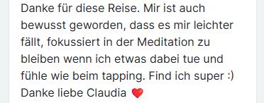Kundenbewertung: Leichtere Konzentration auf Meditation mit sanfter Anleitung