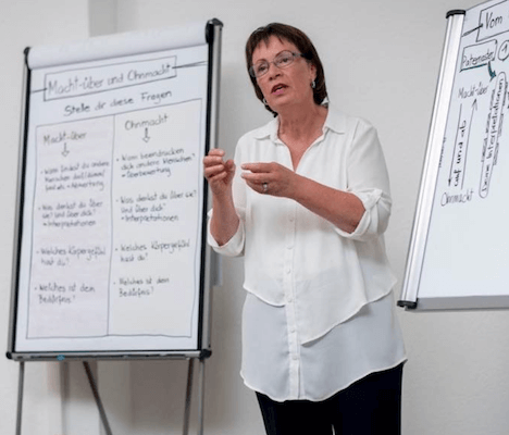Renata B. Vogelsang unterrichtet im SoulSpeeches Kurs
