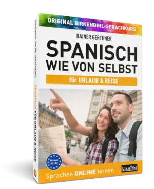 Produktabbildung des Spanisch-Onlinekurses mit Couple beim Sightseeing