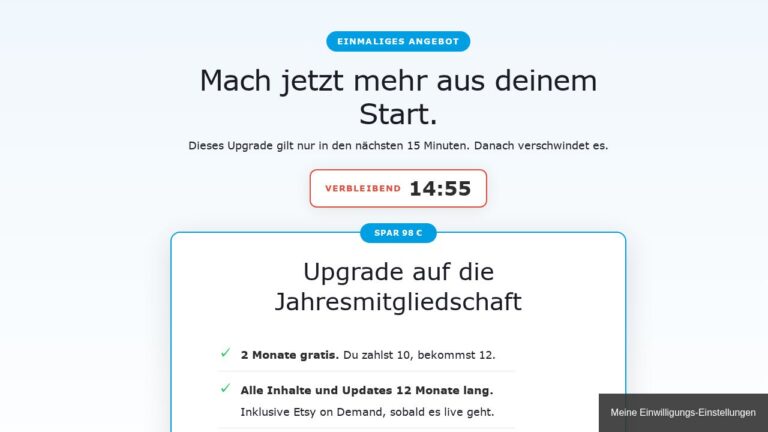 Success-on-Demand Plattform – Print-on-Demand-Mitgliedschaft