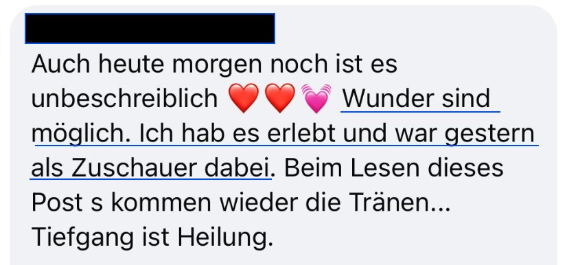 Feedback Heilraum
