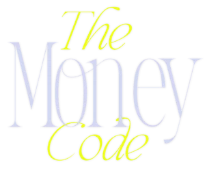 THE MONEY CODE Audio Journey + Buch Produktmockup mit Audio-Programm und Begleitbuch von Isabelle Hubert