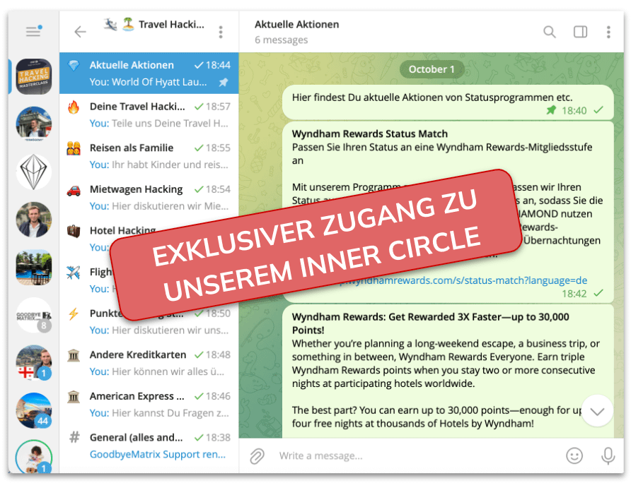 Kursinhalt und Lernmodule der Travel Hacking und Meilen Masterclass