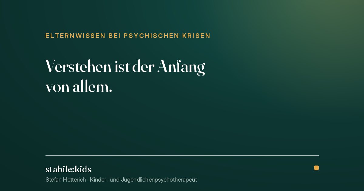 Umgang mit Prüfungsangst & Leistungsdruck von Stefan Hetterich 5 Logo stabile:kids, Kurs zur Angstbewältigung bei Kindern