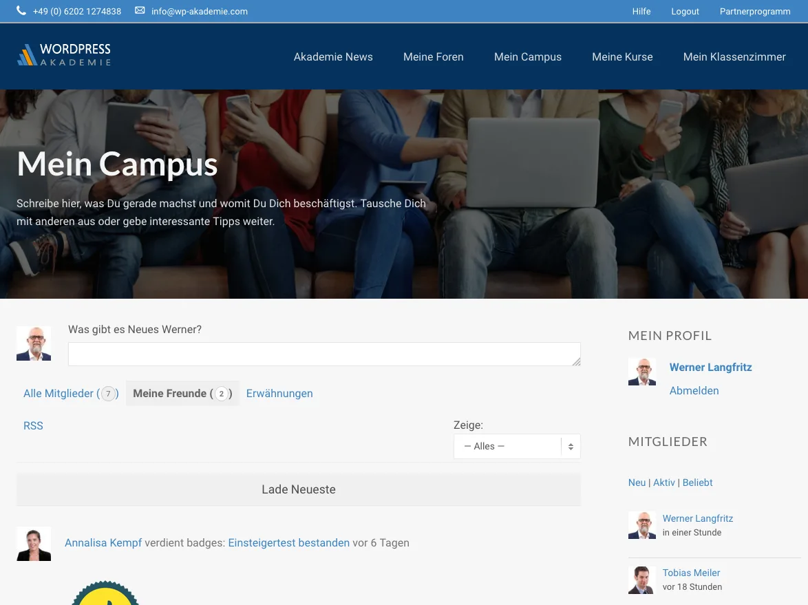 Unternehmerausbildung WPA MasterCoaching – Onlinebusiness-Coaching 9 Ausbildungsinhalte und Zertifizierungskurs WP Akademie