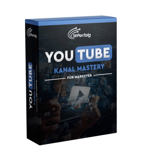 Produktbox YouTube Kanal Mastery für Marketer von WPerfolg