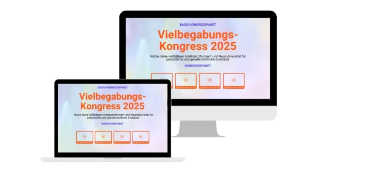 Vielbegabungskongresspaket – Kongressvideos zur Vielbegabung