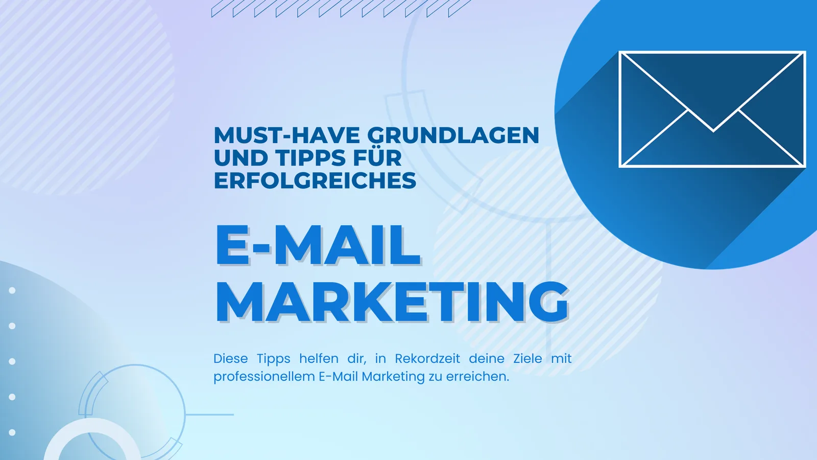 Mit diesen E-Mail Marketing Grundlagen und Tipps baust du in kürzester Zeit ein professionelles System auf, mit dem du deine Ziele erreichst.