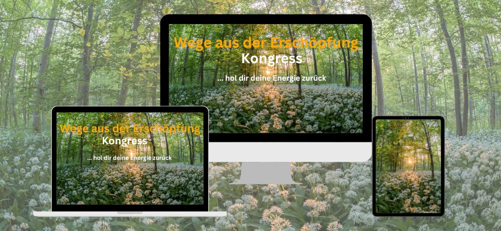 Erschöpfung Kongresspaket auf Computer, Notebook und Tablet