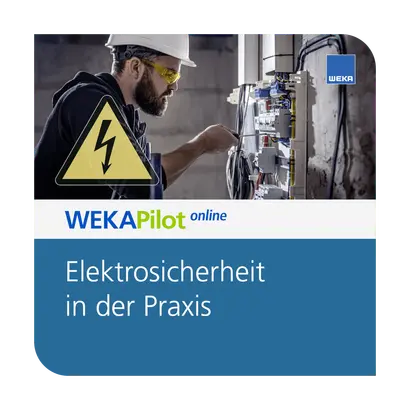 WEKAPilot online Elektrosicherheit in der Praxis Kurs-Cover