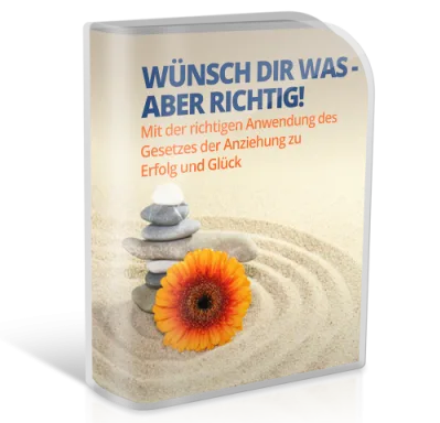 Kurs-Cover Wohlstand mit Mentaltraining zum Gesetz der Anziehung