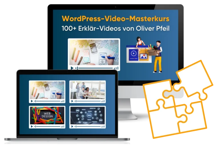 WordPress-Video-Masterkurs – eigene Website ohne Vorkenntnisse