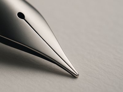 Write-a-Document 7.0 – Textverarbeitung für Windows 8 Schreibwerkzeug Stift mit Spitze auf weißem Hintergrund, künstlerisches Foto